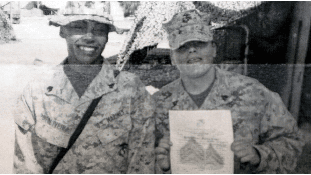 Photo of veterans