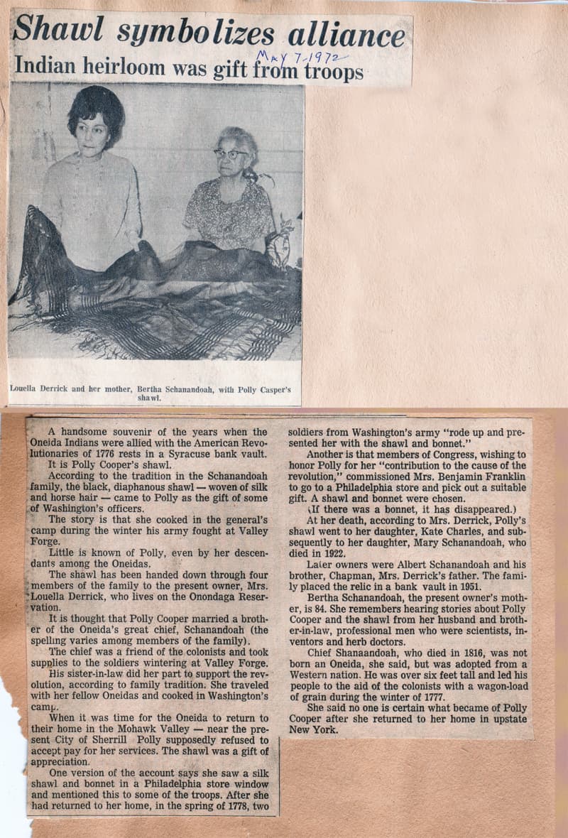 Polly Cooper News Article